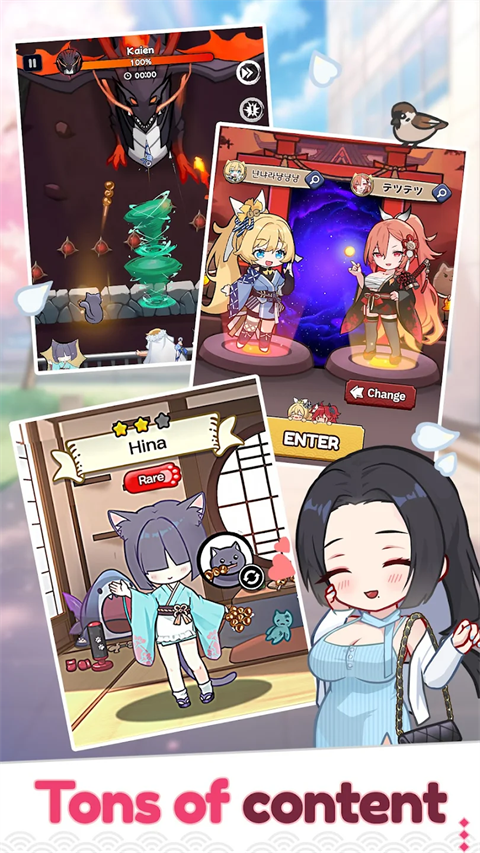 忍者喵喵保卫村庄