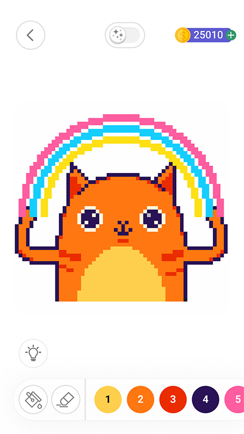 Color by Number填色游戏