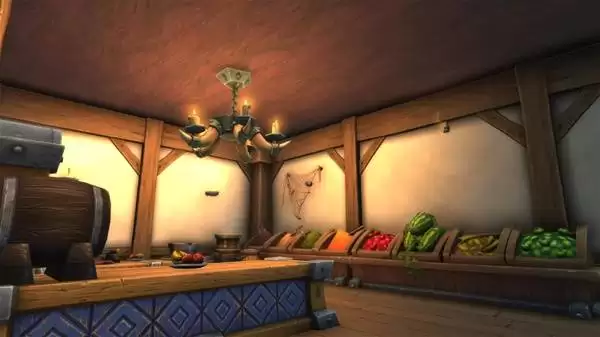 魔兽世界小户型房屋内部装饰分享