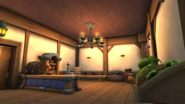 魔兽世界小户型房屋内部装饰分享