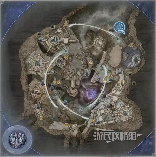 艾尔登法环黑夜君临DLC见弃空洞者大空洞地图攻略 大空洞奖励及水晶位置介绍