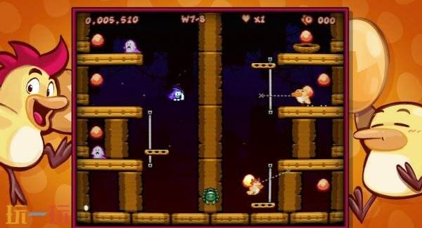 合作横版卷轴街机游戏《冲呀！小鸡先生》4月2日发售