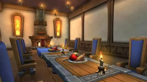 魔兽世界小户型房屋内部装饰分享