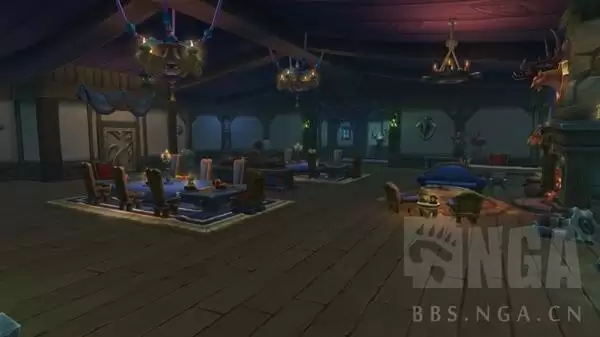 魔兽世界28号地块房屋装修展示