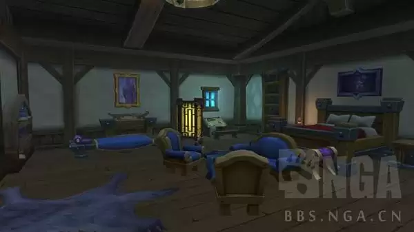 魔兽世界28号地块房屋装修展示