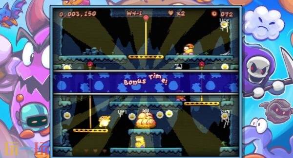 合作横版卷轴街机游戏《冲呀！小鸡先生》4月2日发售