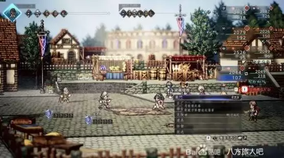 八方旅人0睡觉流逃课战斗技巧 跨级速杀npc方法