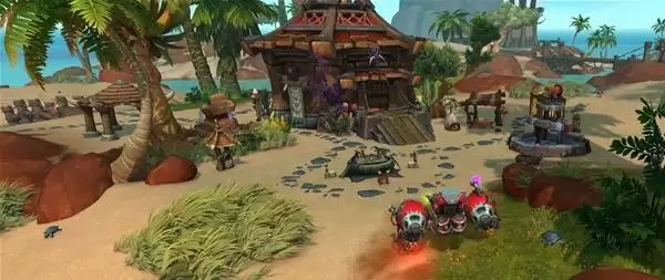 魔兽世界海边别墅装修一览