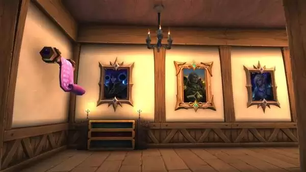 魔兽世界小户型房屋内部装饰分享