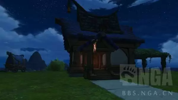 魔兽世界28号地块房屋装修展示