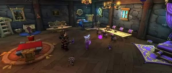 魔兽世界海边别墅装修一览