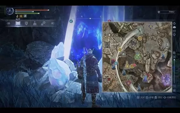 艾尔登法环黑夜君临DLC见弃空洞者大空洞水晶位置一览