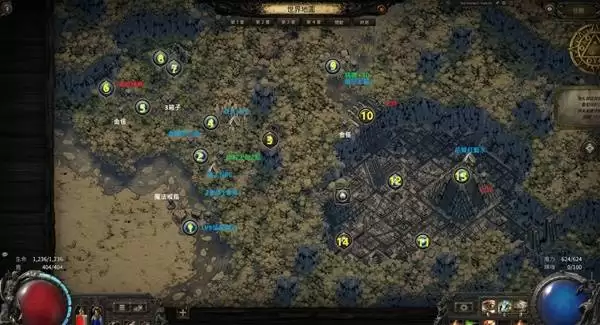 流放之路2剧情开荒地图全解 重要能力值、天赋点信息整理