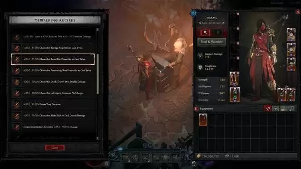 暗黑破坏神4第11赛季回火与精造改动介绍