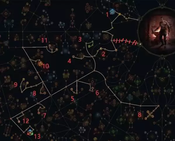 流放之路20.4拍拍熊德鲁伊开荒攻略