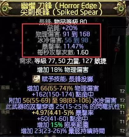 流放之路20.4赛季锐眼旋风Build讲解