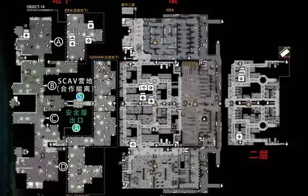 逃离塔科夫街区撤离点位置分享 街区撤离点在哪里