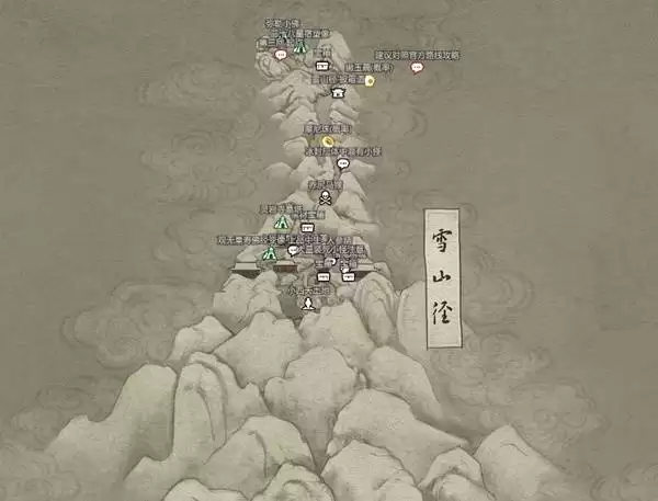 黑神话悟空浮屠牢地图分享 浮屠牢资源点位标注