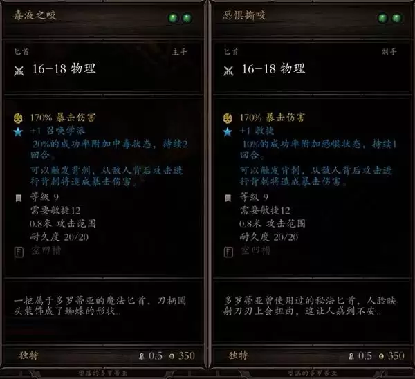 神界原罪2无法正常获得的独特装备盘点 获取方式与面板一览
