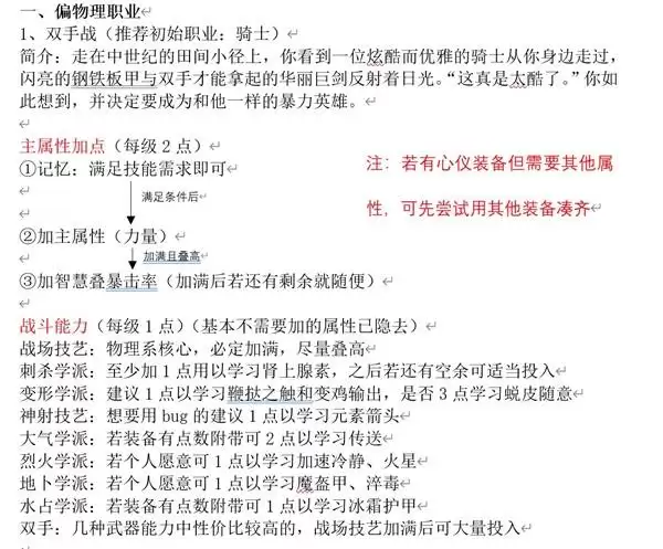 神界原罪2主流职业构筑与培养手册