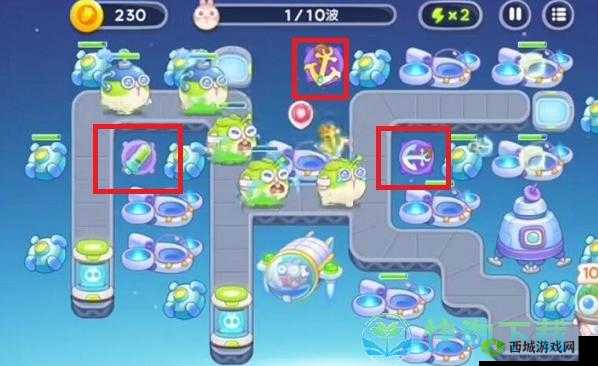 萝卜保卫战4太空冒险第25关攻略秘籍分享