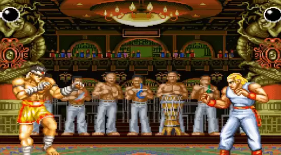 饿狼传说群狼之城东丈电光踢进化史