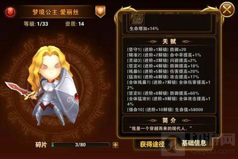 有杀气童话梦境公主爱丽丝特性独家详解