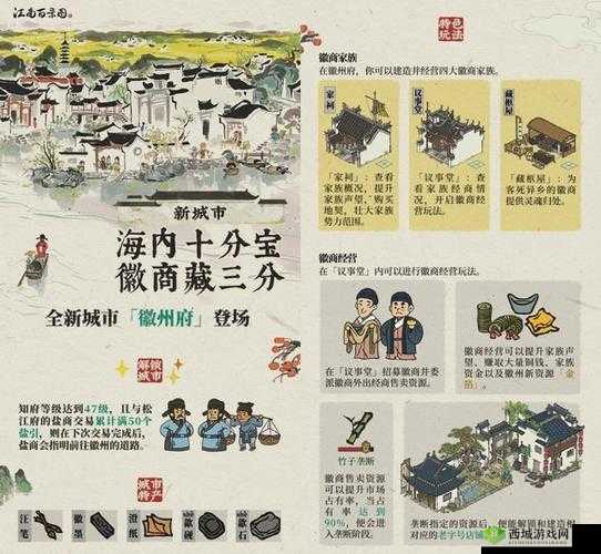 江南百景图建筑解锁与等级要求解析