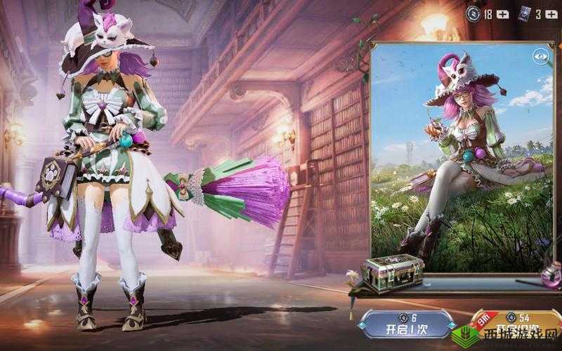 和平精英精灵迷巫皮肤精彩图片大赏 令人惊艳的视觉盛宴